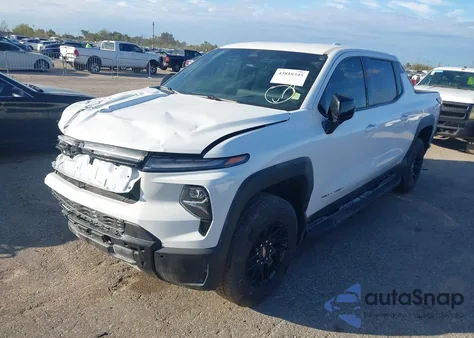 2025 Chevrolet Silverado Ev Lt z USA, uszkodzony, nr VIN 1GC10ZED3SU400618